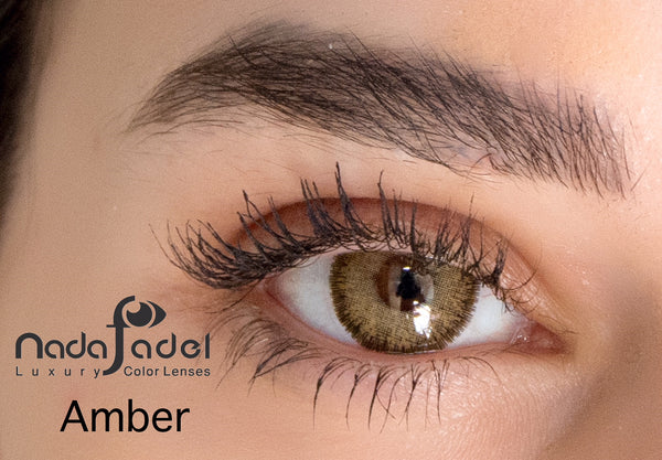 Nada Fadel Amber - Contact lenses 