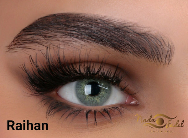 Nada Fedal lenses -Nada Pearl lens - Green with our border